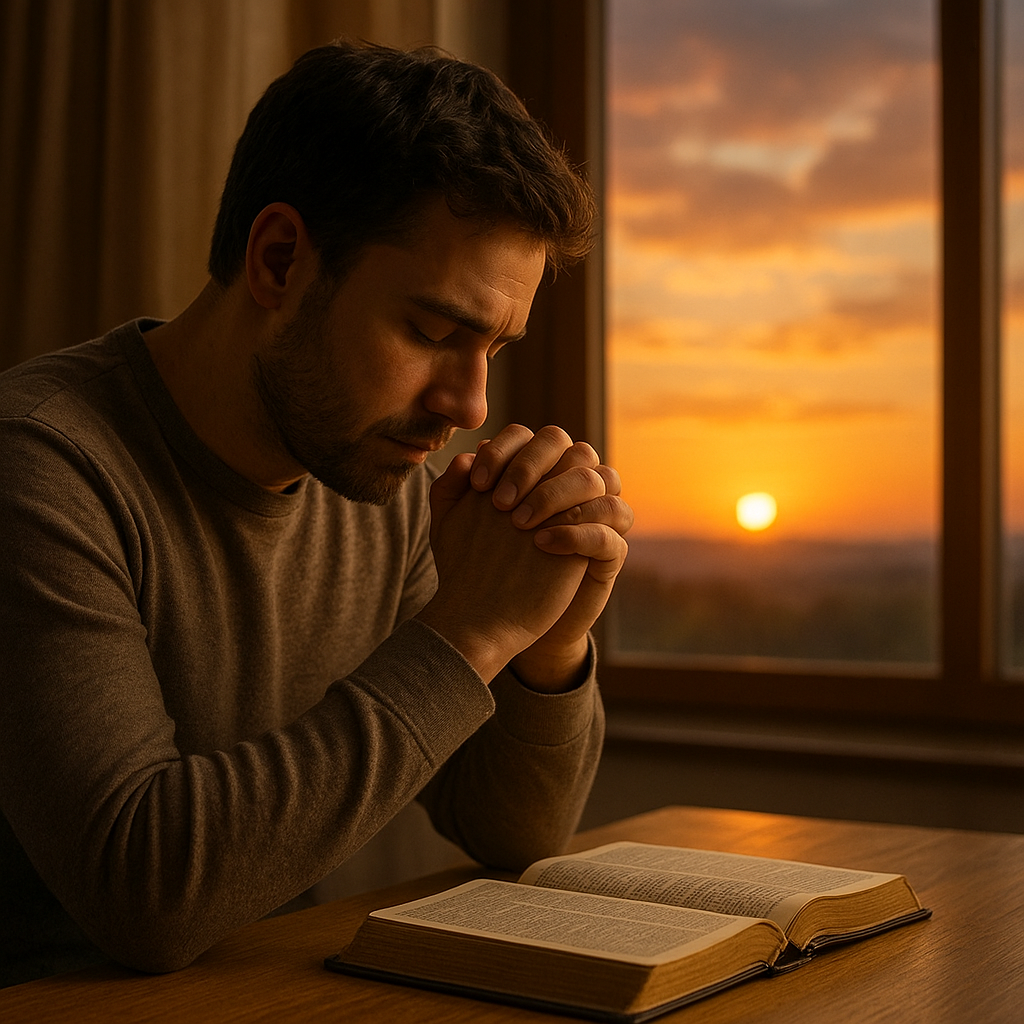 Oración de acción de gracias al final del día