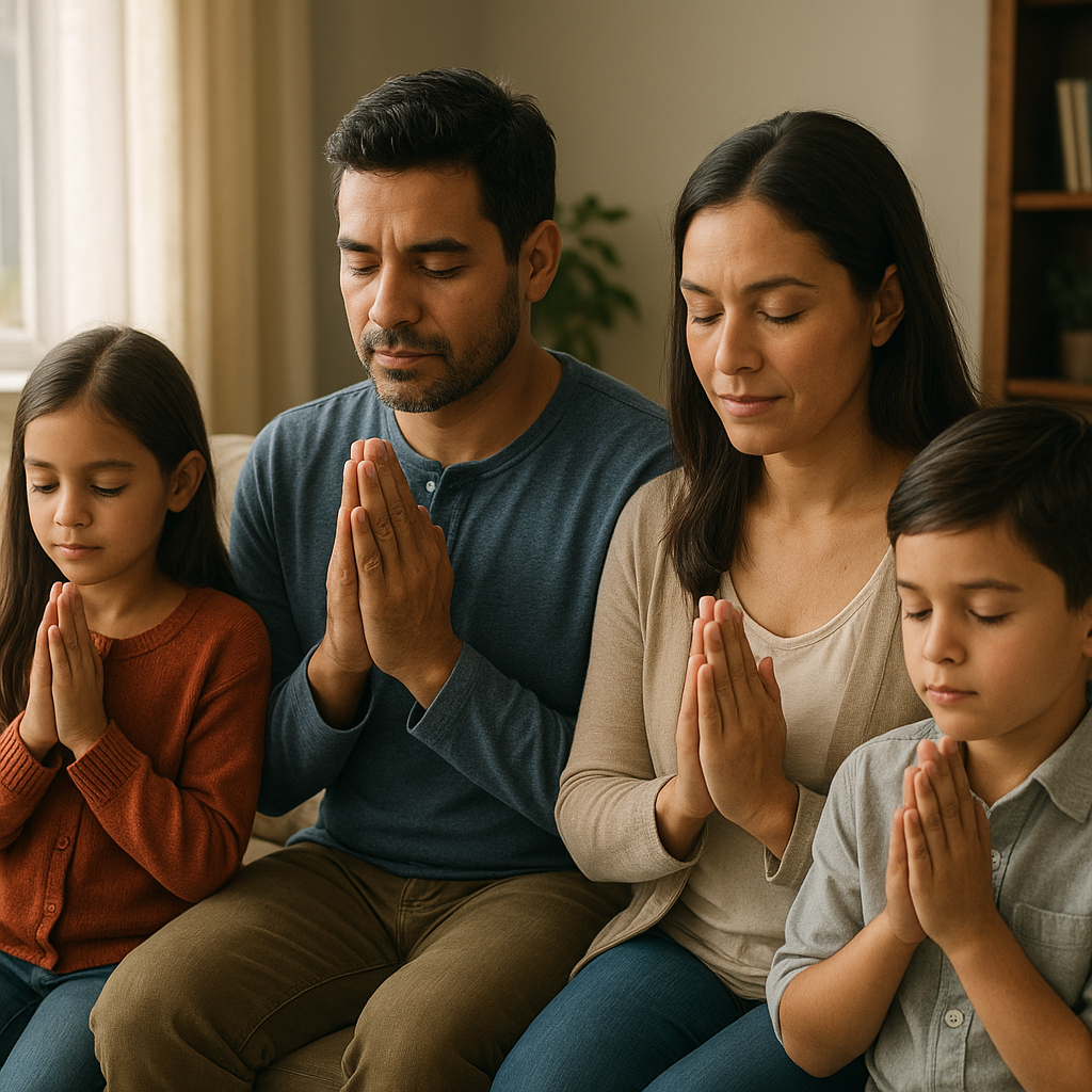 Oración por la unidad familiar