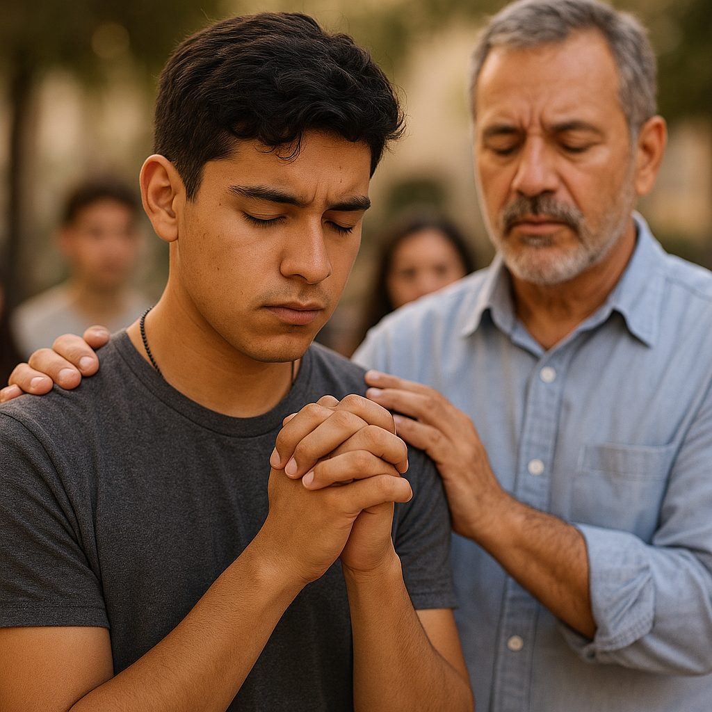 Oración por los jóvenes