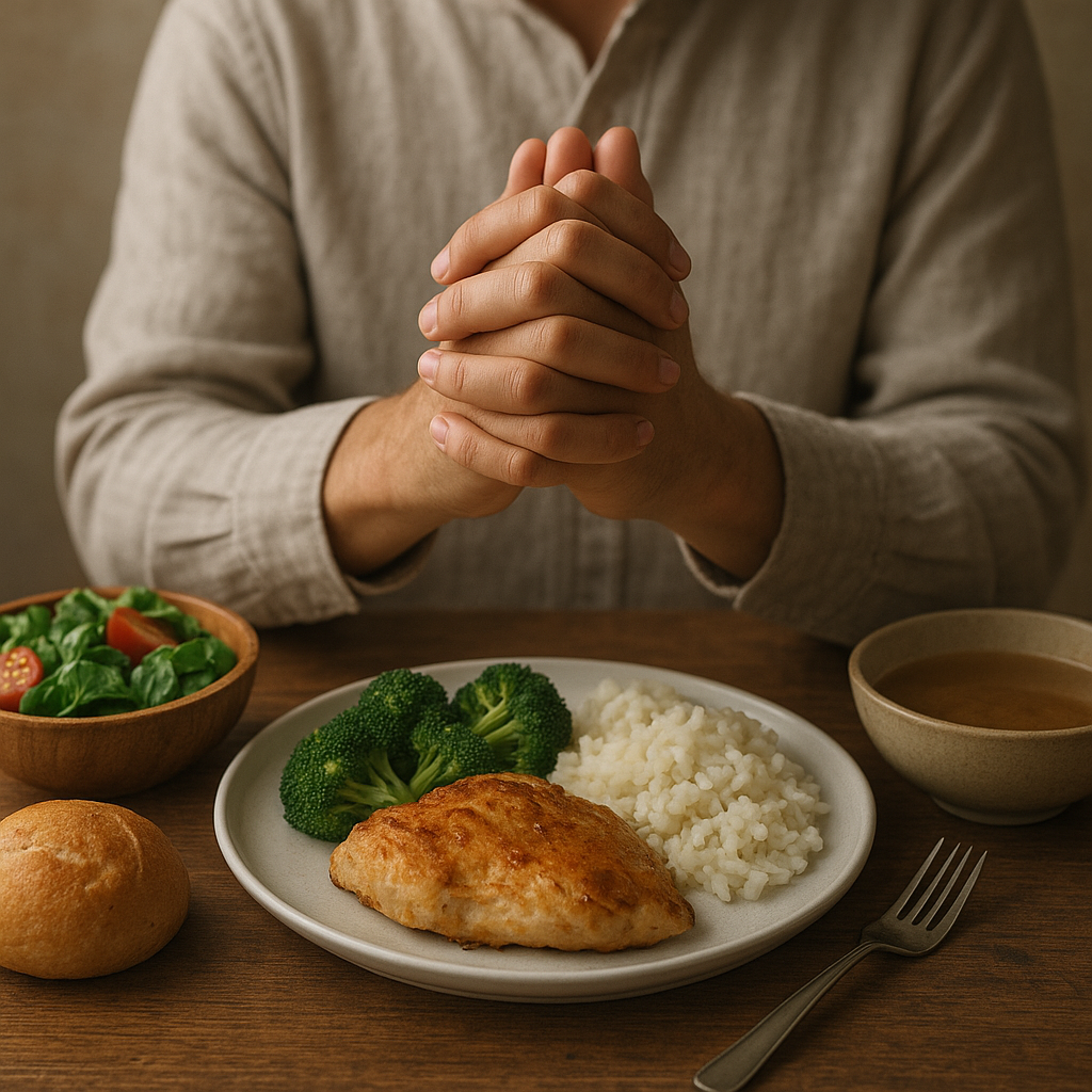 Oración para bendecir los alimentos