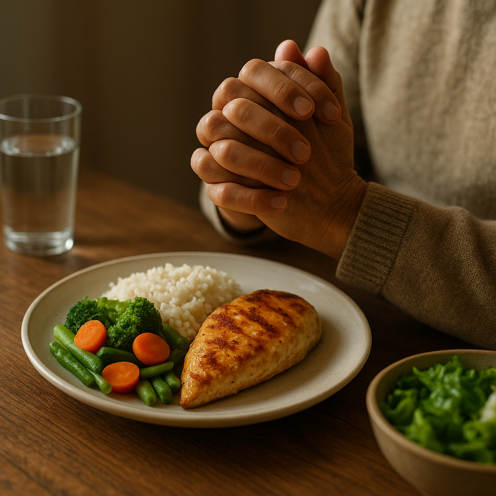 Oración para bendecir los alimentos
