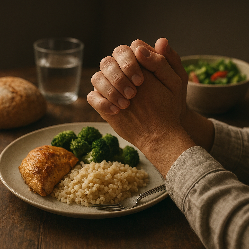 Oración para bendecir los alimentos