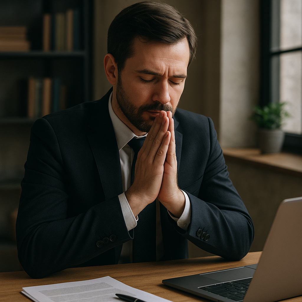 Oración para pedir protección en el trabajo