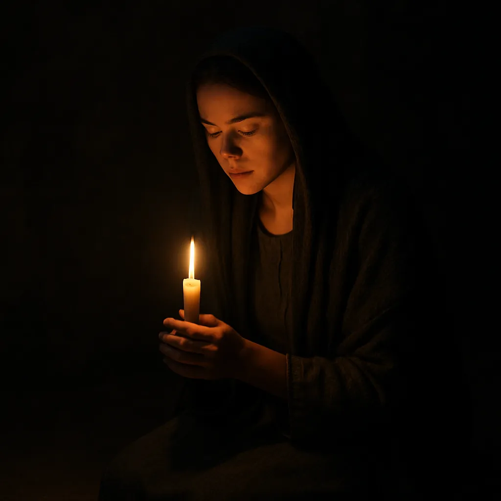 Oración para pedir luz en la oscuridad