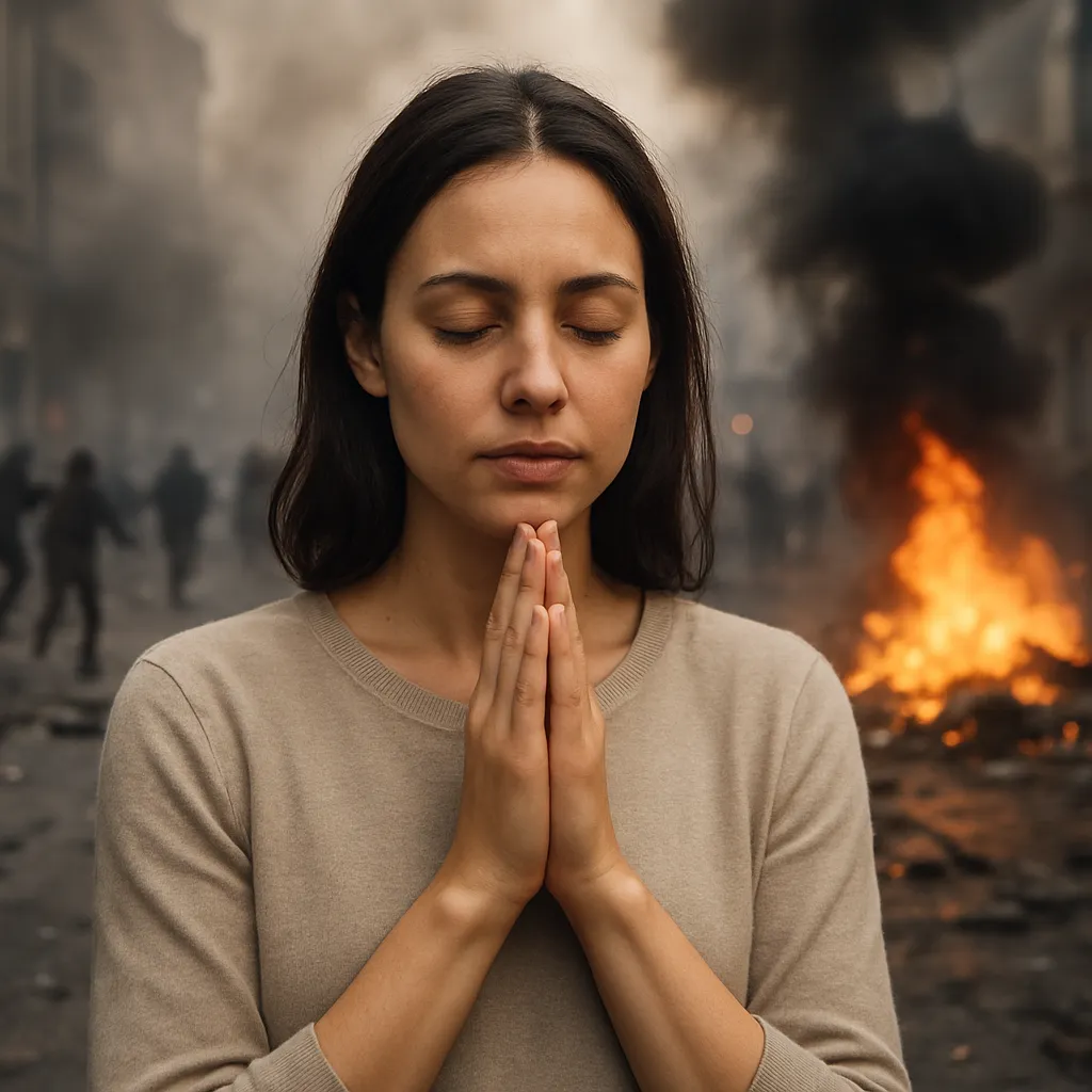 Oración para encontrar paz en medio del caos