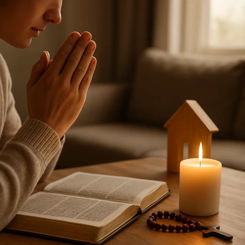 Oración para pedir protección divina en el hogar