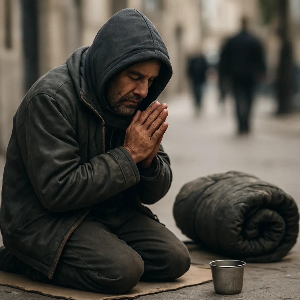 Oración por los que viven en la calle