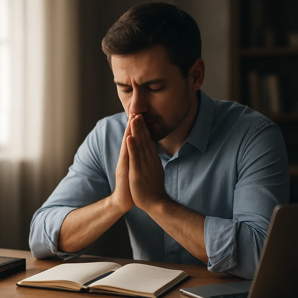 Oración para pedir inspiración en el trabajo